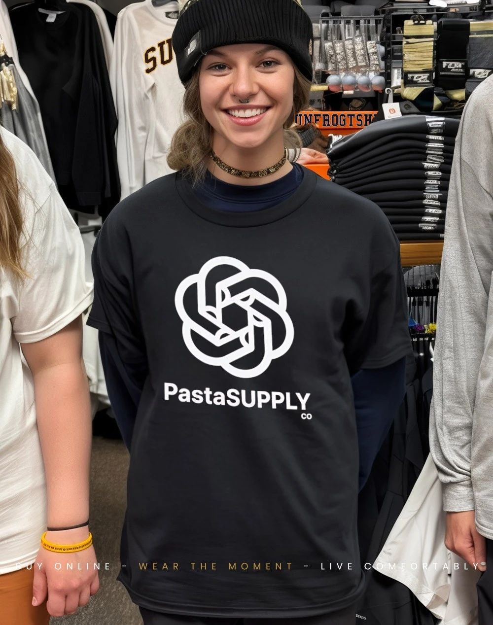 Pasta Supply Co Openai Chatgpt Logo Shirt