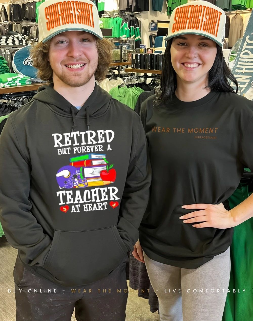 Minnesota Vikings Retired But Forever a Teacher At Heart shirt