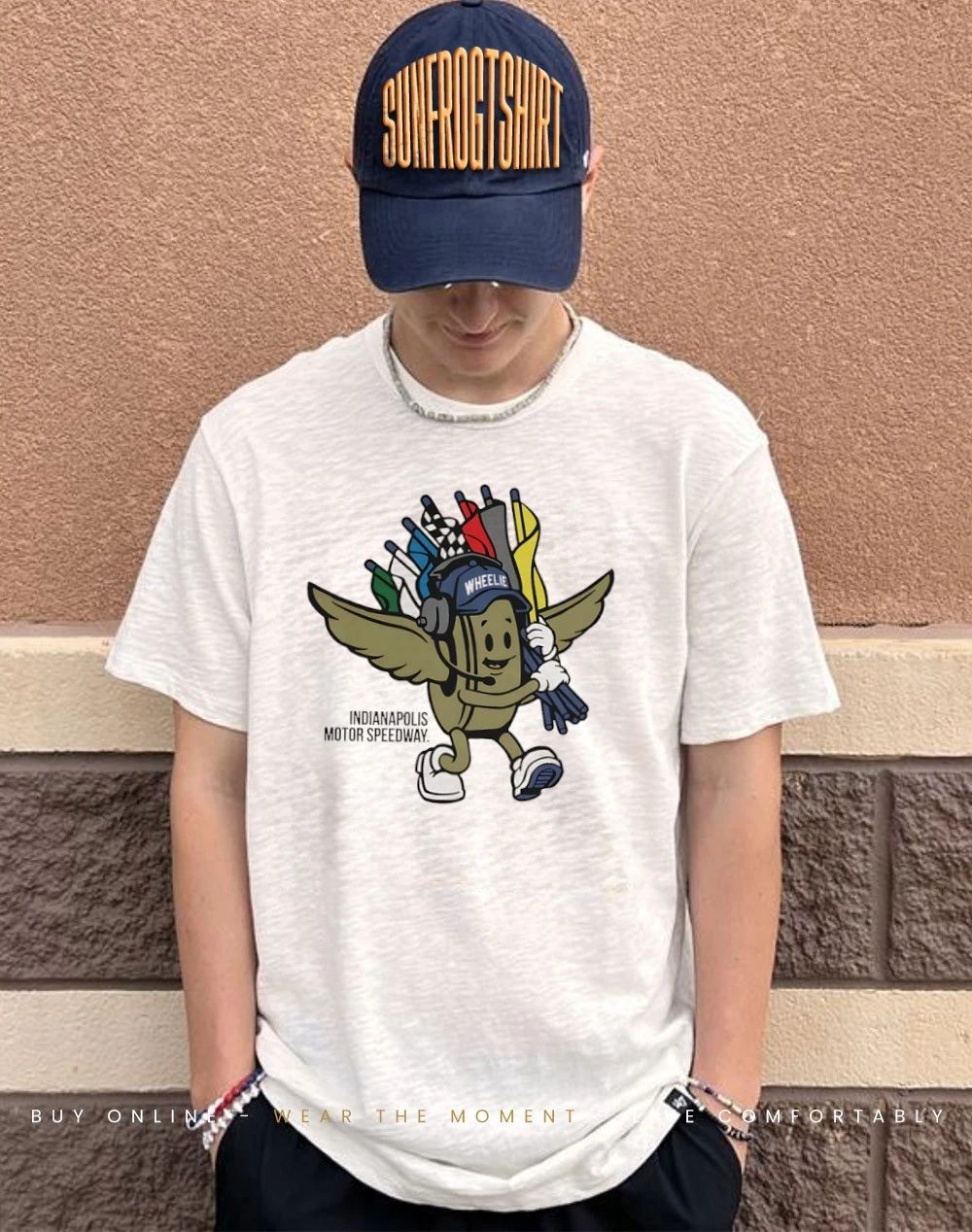 Indianapolis Motor Speedway Wheelie shirt