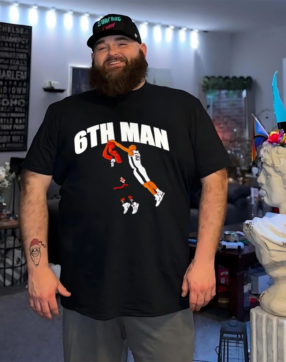 6th Man Harden And Ginobili shirt
