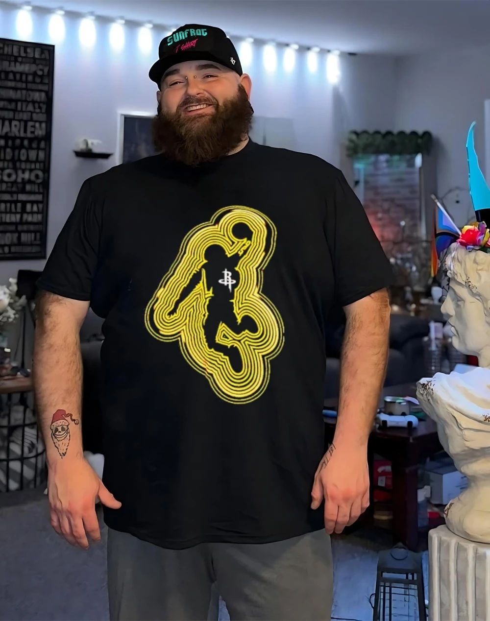 Dunkstronaut Houston Rockets shirt