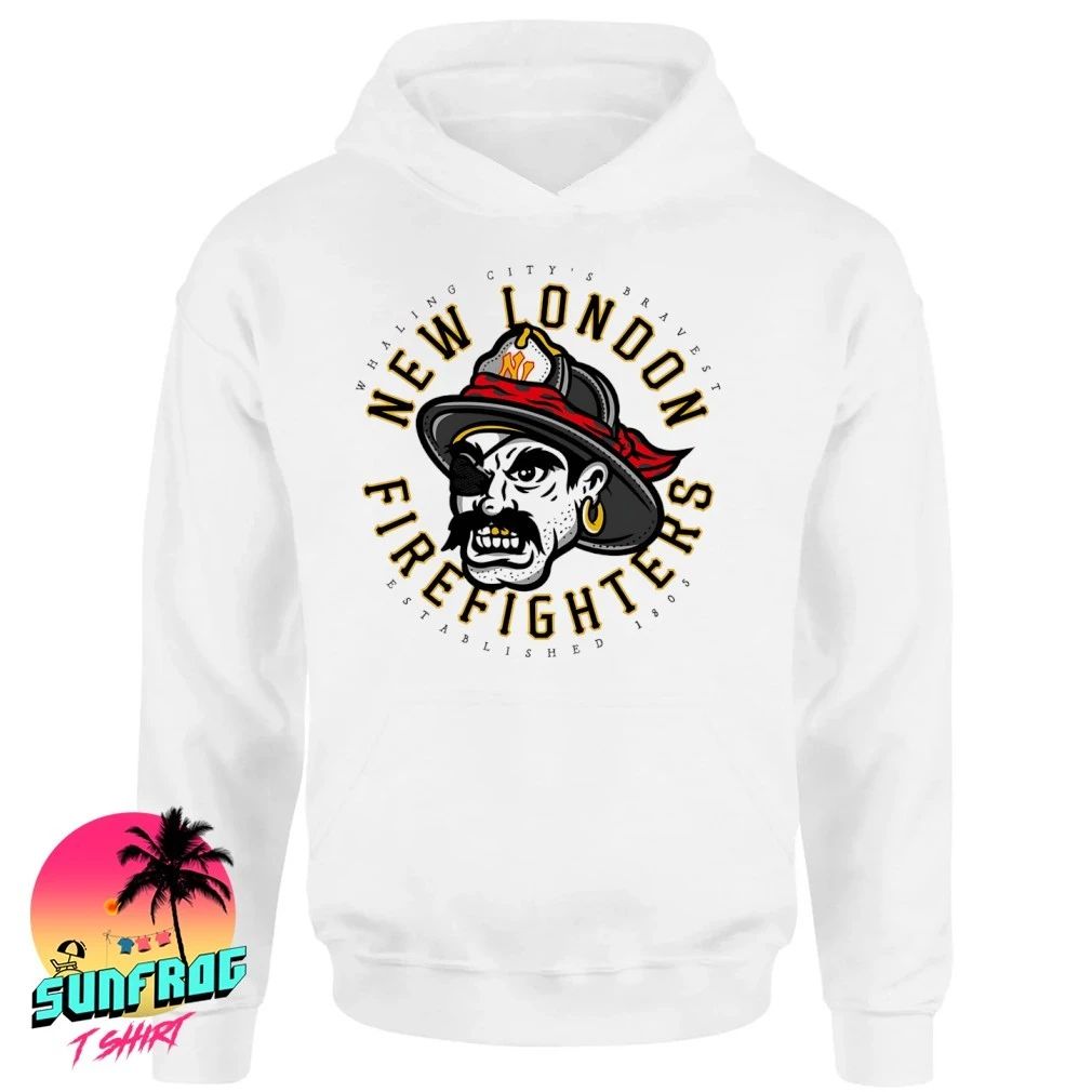 New London Firefighters Pirate whaling city’s bravest est 1805 shirt