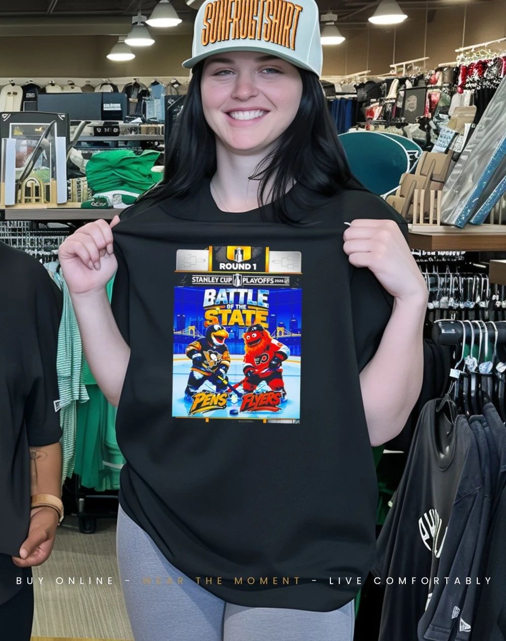 Pittsburgh vs Philadelphia 2026 Stanley Cup Playoffs mascot shirt
