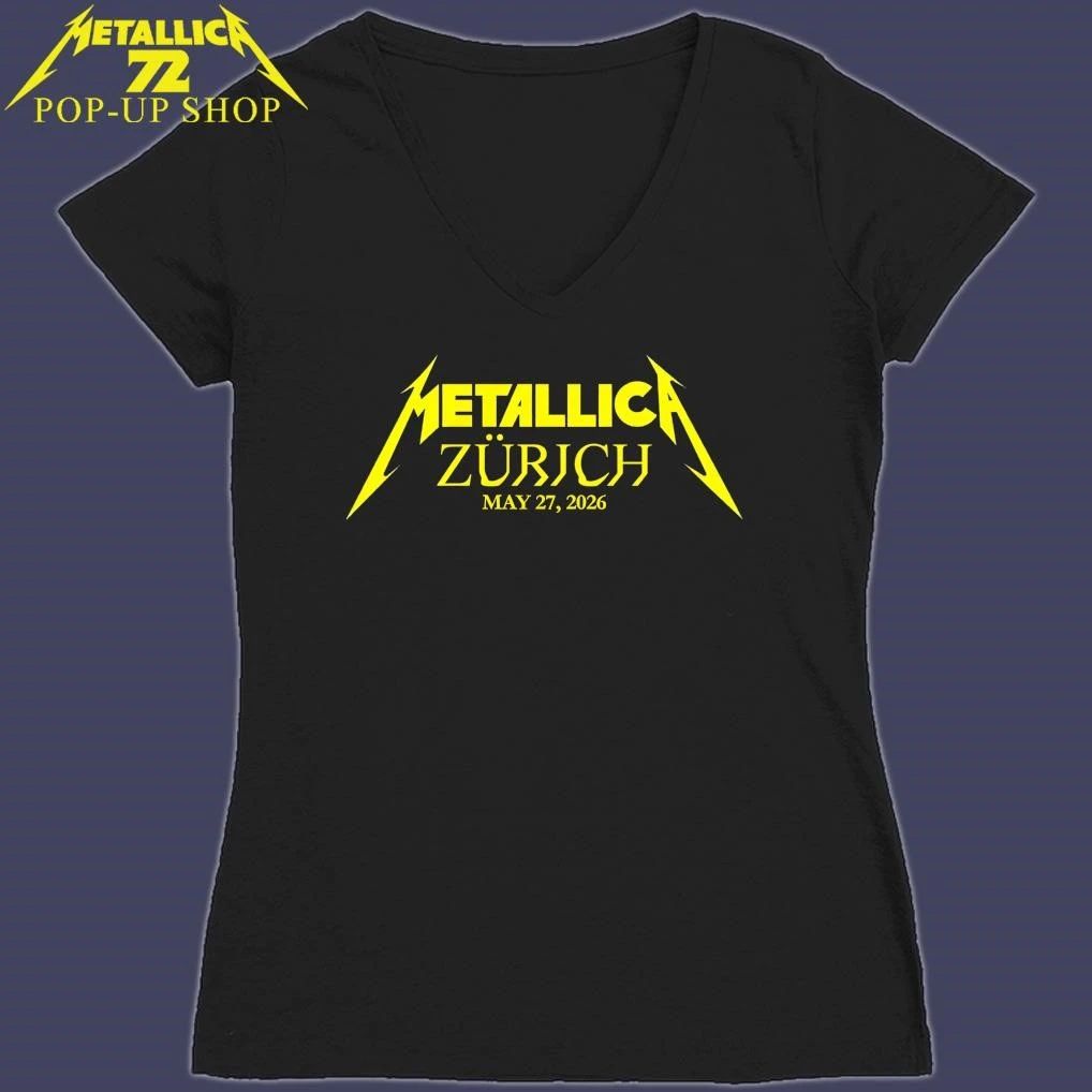 Metallica M72 Zürich 2026 Switzerland T-Shirt