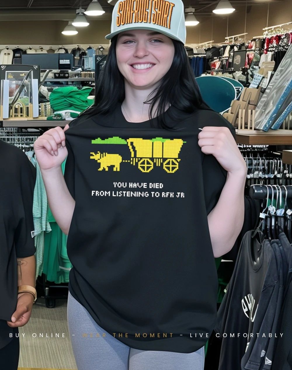 You have died listening to RFK Jr 8bit Game shirt
