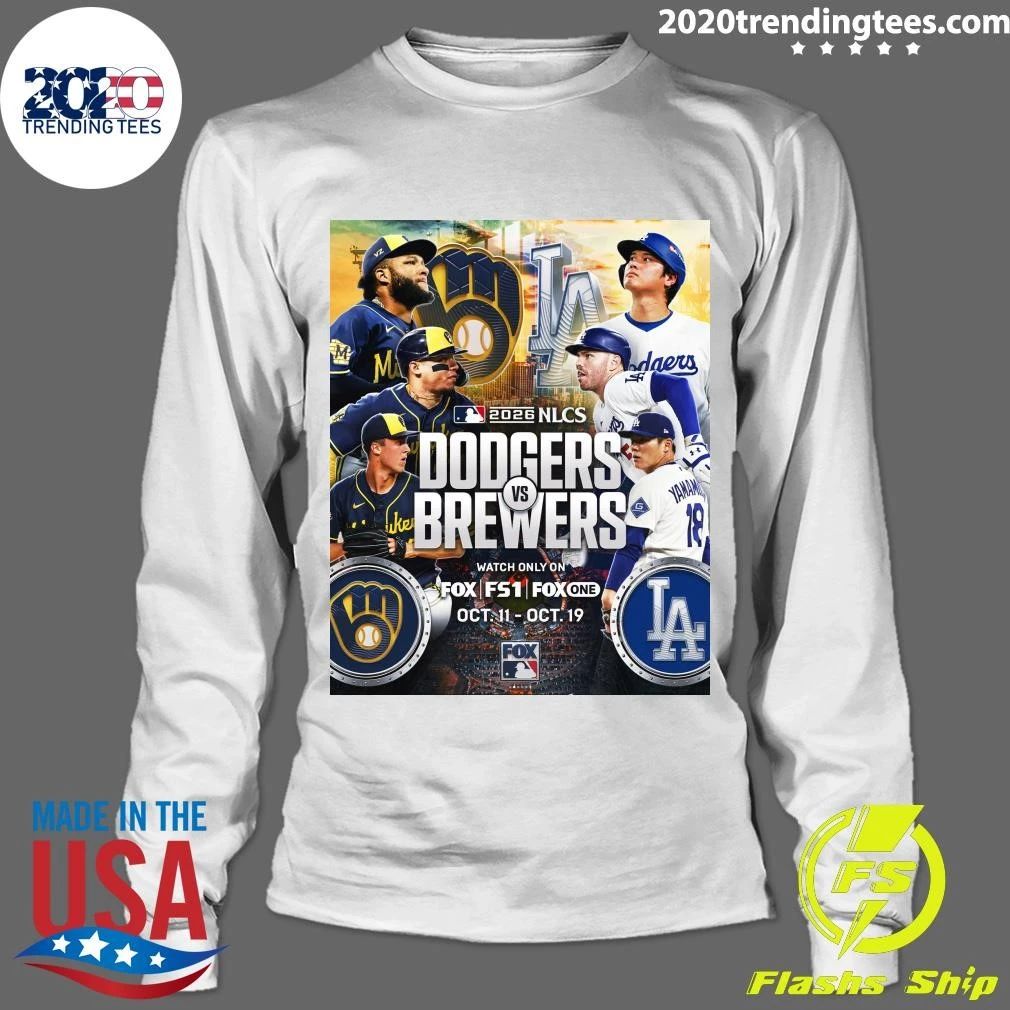 The Milwaukee Brewers and Los Angeles Dodgers will meet again in the NLCS T-shirt