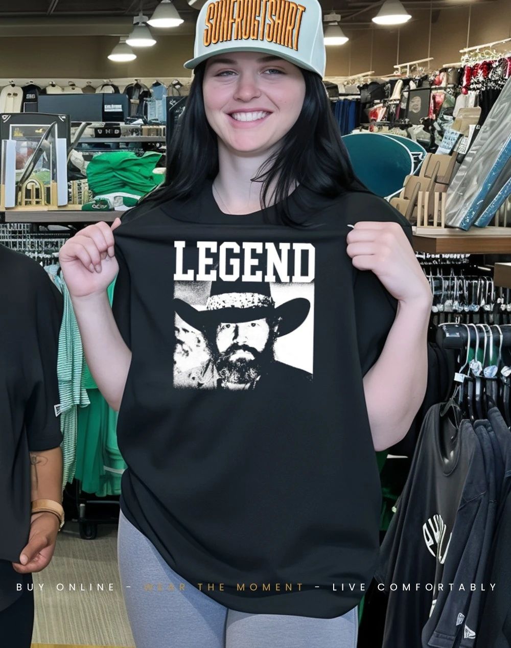 The Longhaired Redneck Legend shirt
