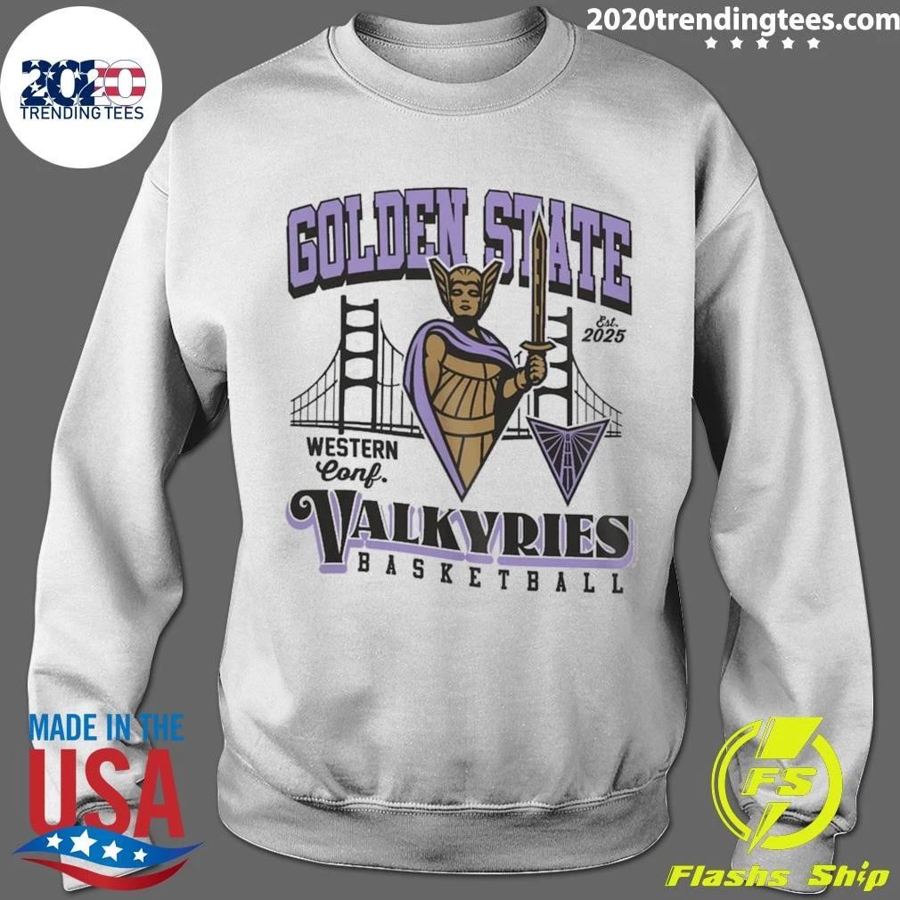 Golden State Valkyries Mitchell & Ness Youth Land of the Free Shirt