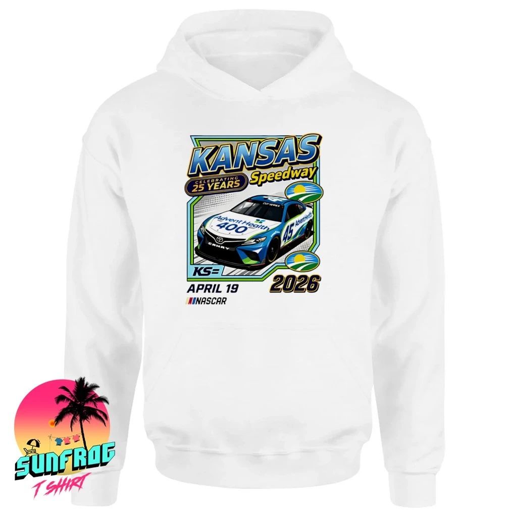 NASCAR Advent Health 400 Race Kansas Speedway 2026 shirt