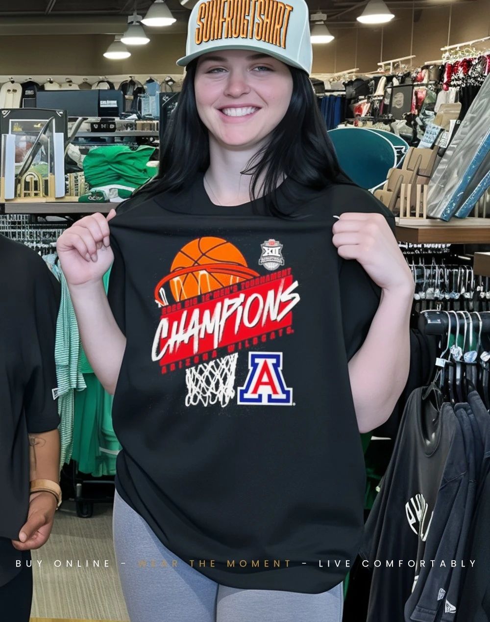 Arizona Wildcats Men’s Basketball 2026 Big 12 Tournament Champions shirt