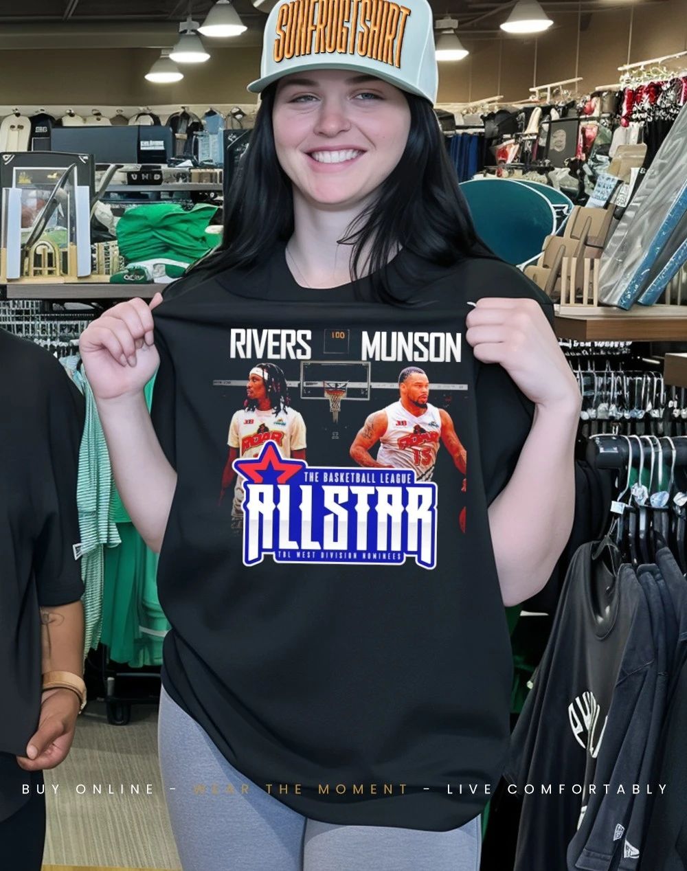 Rivers Munson TBL West All-Star nominees 2026 shirt