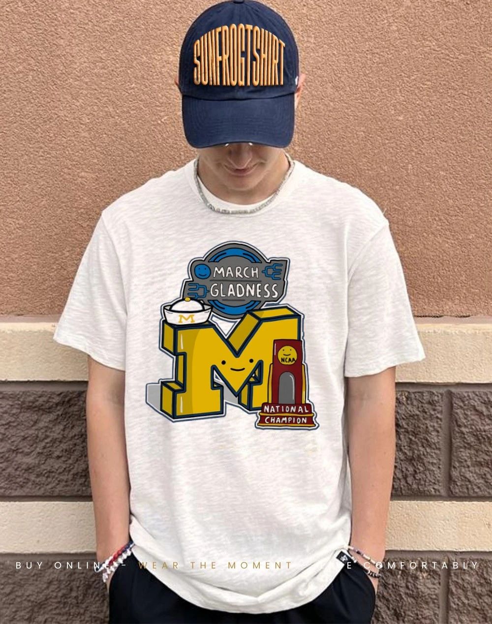 Michigan Wolverines March Gladness NCAA National Champions 2026 paint shirt
