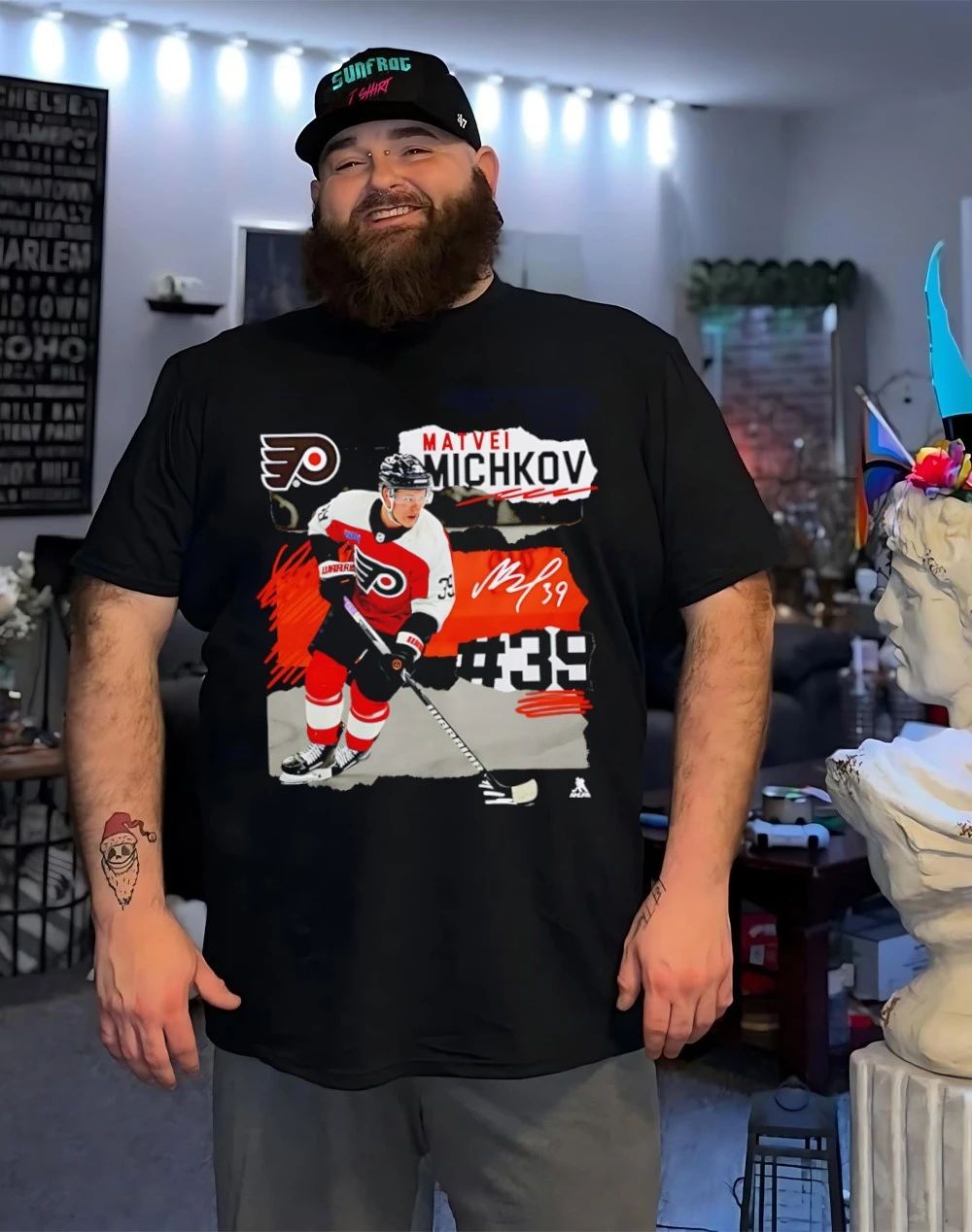 Matvei Michkov Philadelphia Flyers Fresh Ice signature shirt