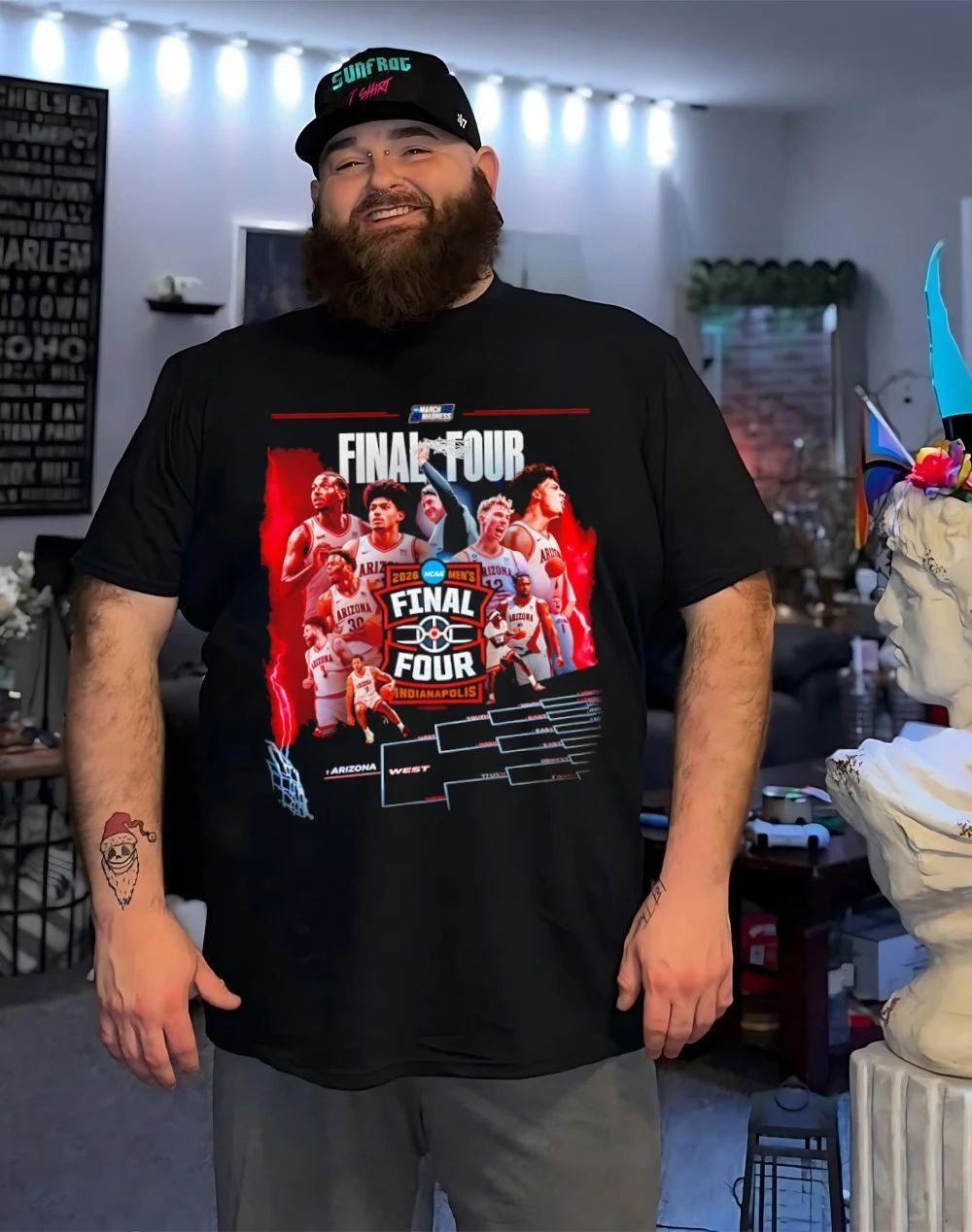 Ncaa final four 2026 men’s basketball Arizona Wildcats poster shirt
