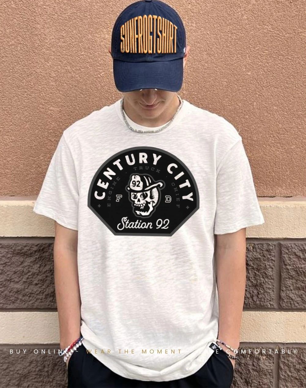 Century City Station 92 engine truck chief shirt