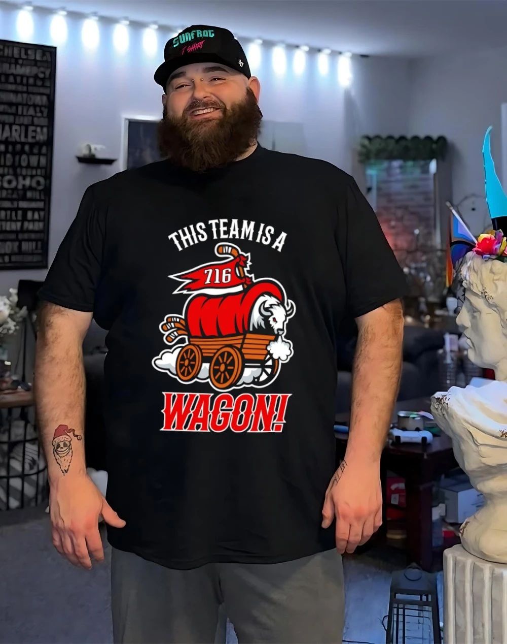 Buffalo Hockey this team is a Wagon shirt