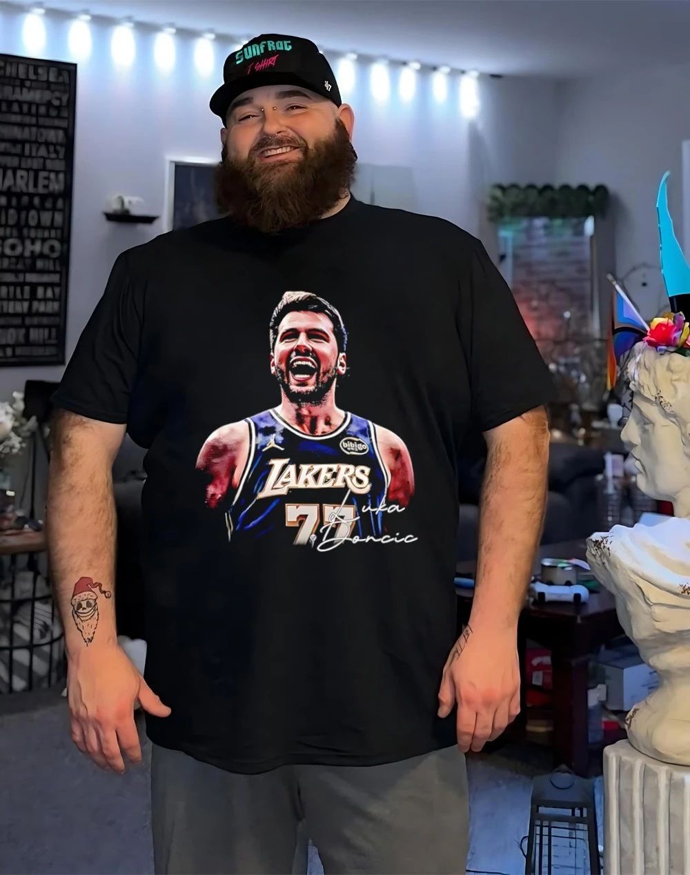 Luka Doncic Los Angeles Lakers MVP 2026 signature shirt