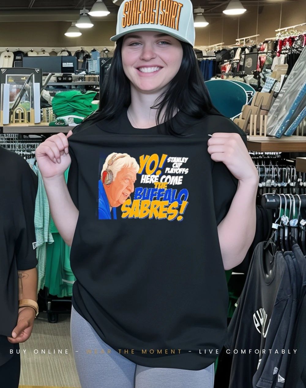 Rick Jeanneret Yo Here Come The Buffalo Sabres shirt