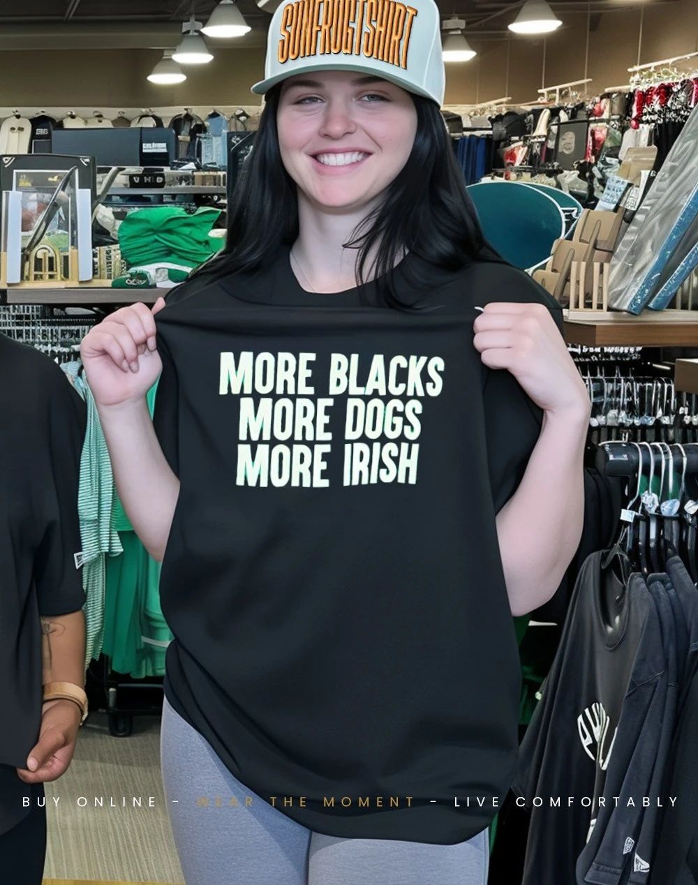 More black more dogs more irish shirt