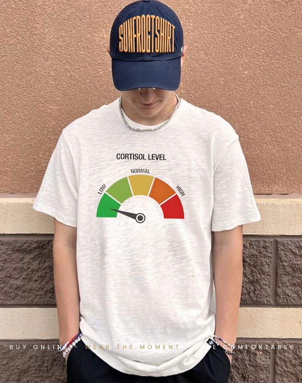 Cortisol level low not normal high shirt