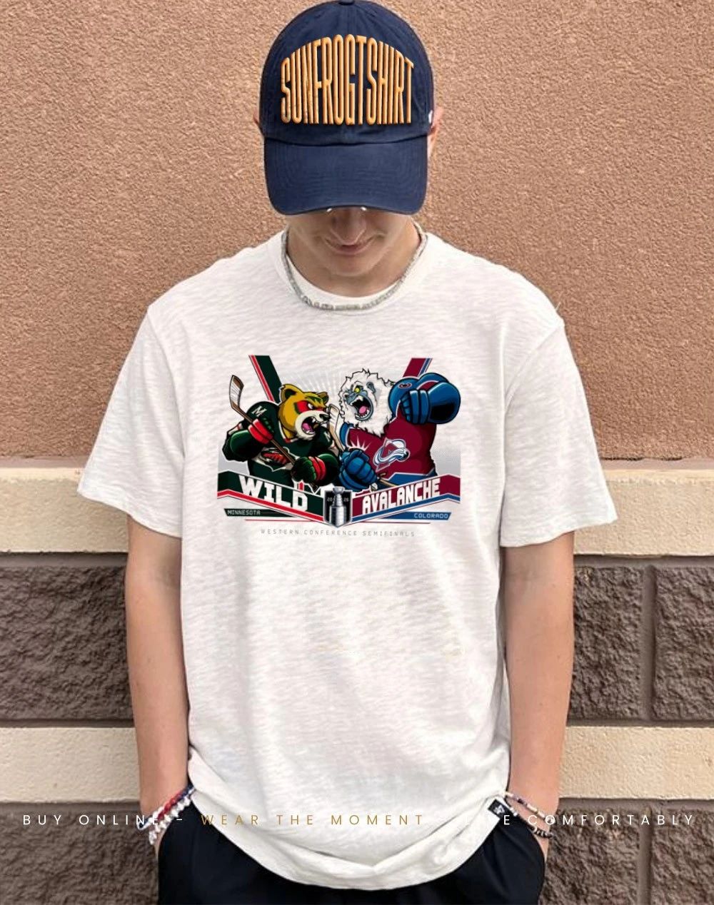 Minnesota Wild vs Avalanche Colorado 2026 NHL Western Conference Semifinals shirt