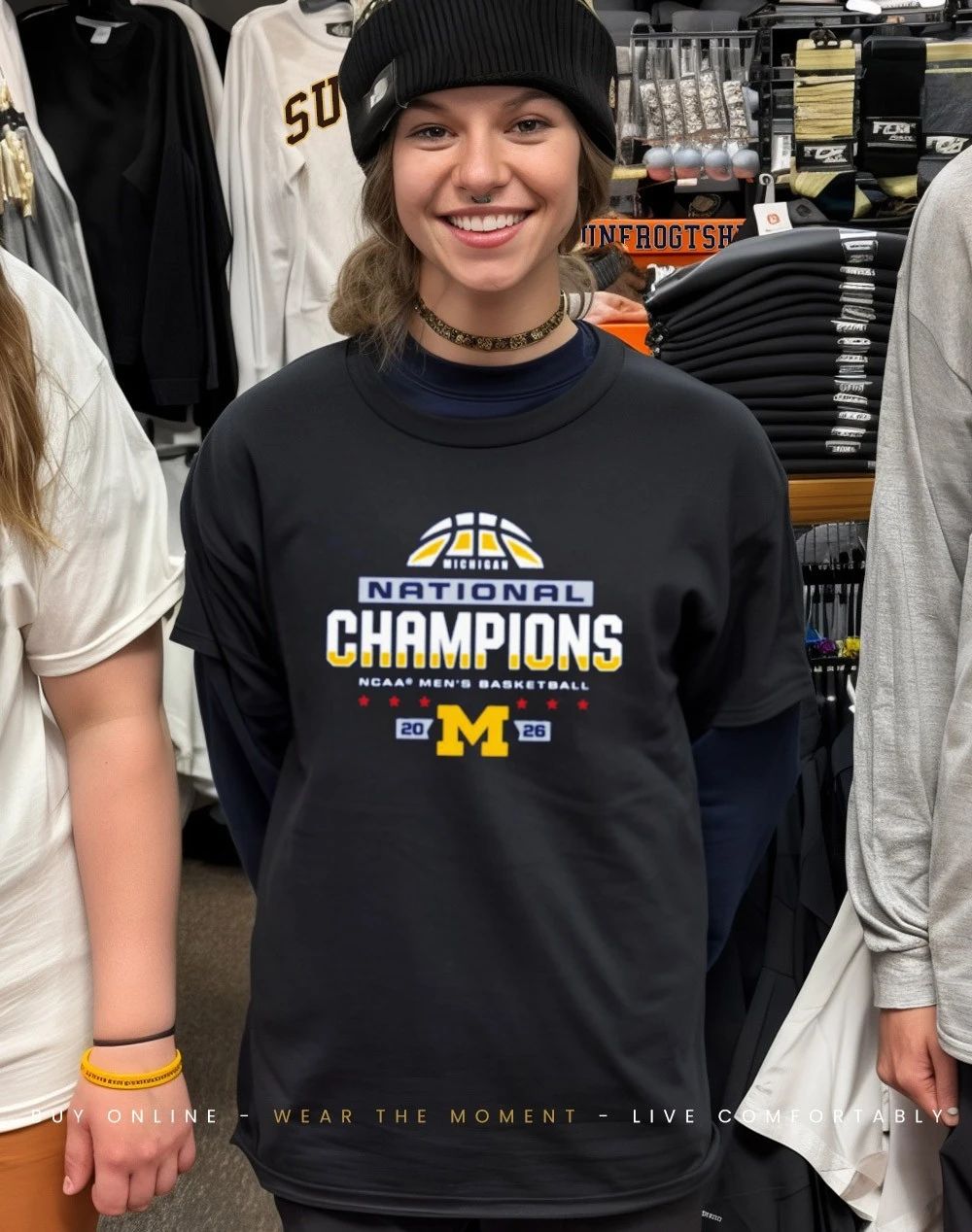 Michigan Wolverines Basketball Champions 2026 classic shirt
