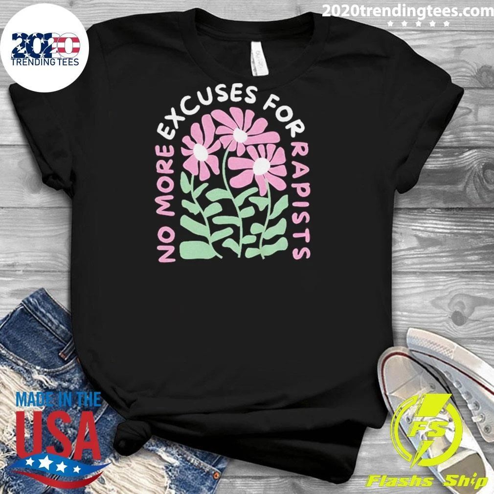 Funny Jane Doe No More Excuses For Rapist T-Shirt