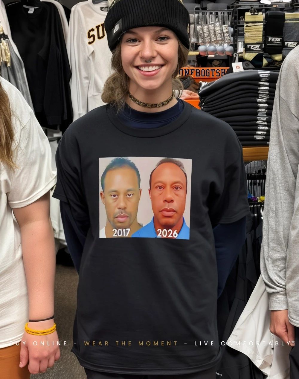 Tiger Woods Mugshot 2017 2026 shirt