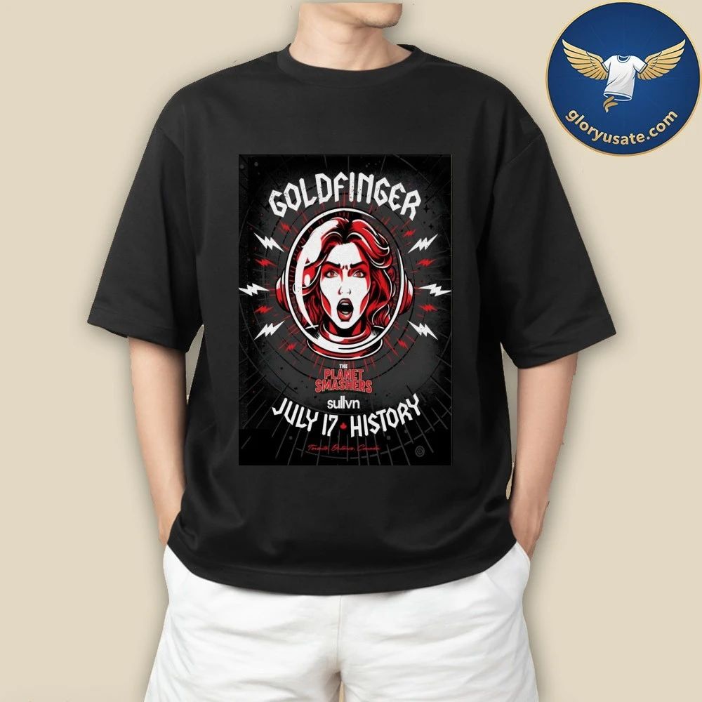 Goldfinger 7-17-2026 Toronto Canada Poster Shirt