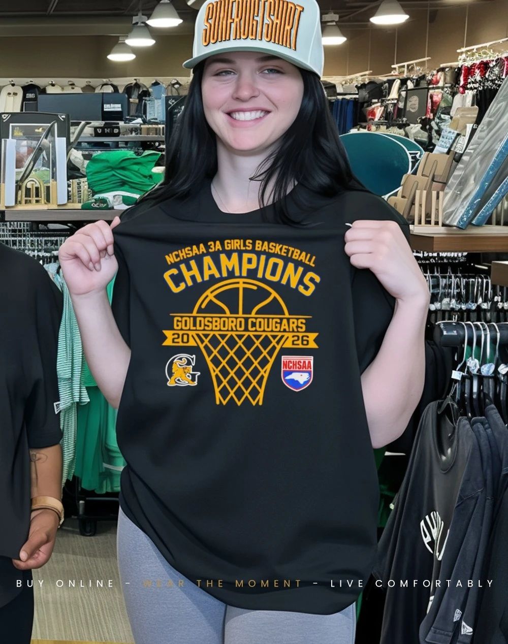 Goldsboro Cougars Nchsaa 3a Girls Basketball Champions shirt