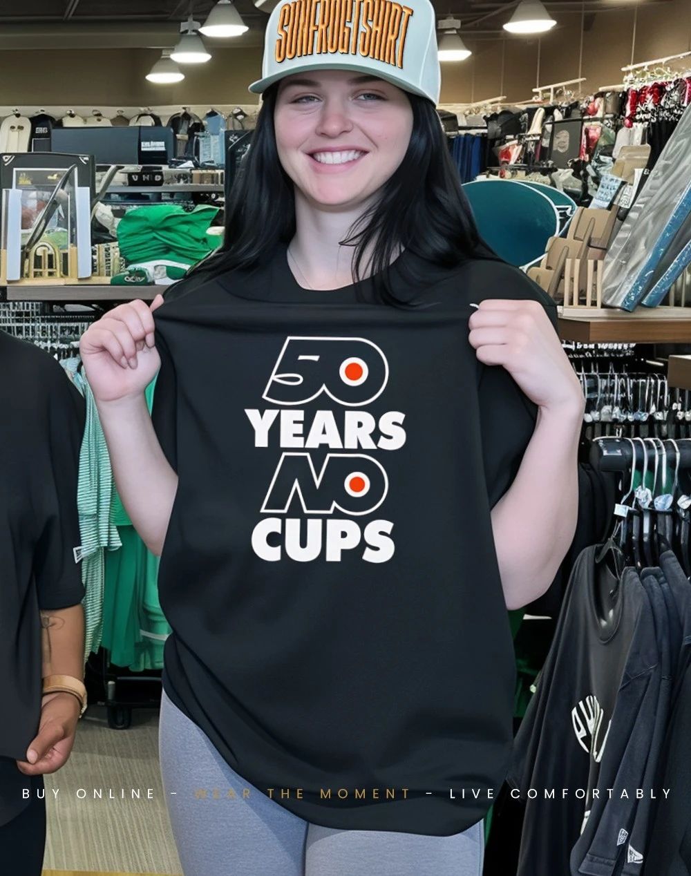 Philadelphia Flyers 50 Years No Cups Shirt