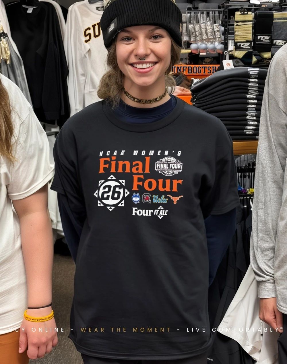 Final Four NCAA Women’s Basketball 2026 Four It All classic shirt