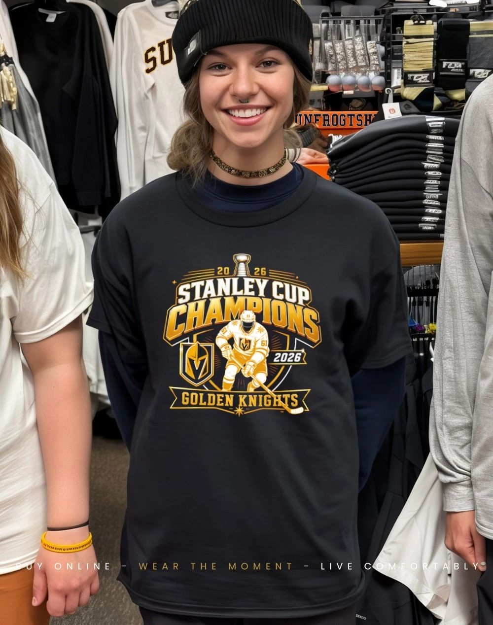 Vegas Golden Knights Stanley Cup Champions 2026 player shirt