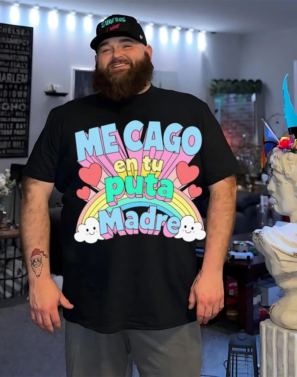 Me cago en tu puta madre I shit on your whore mother shirt