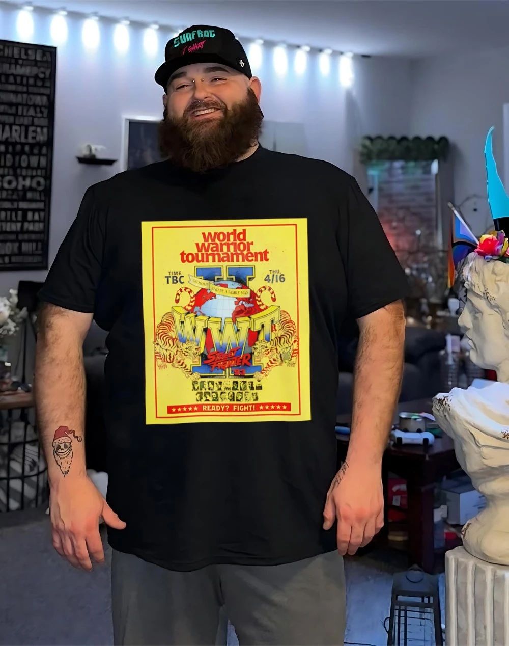 Street Fighter Movie World Warrior Tournament Flyer Poster Shirt