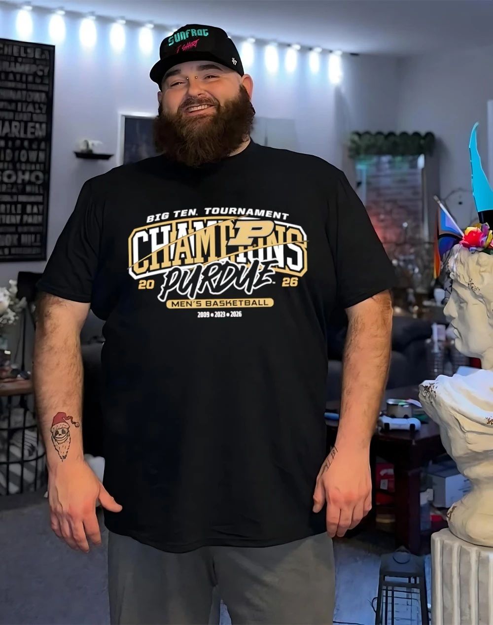 Purdue Boilermakers 2026 Big Ten Tournament Champions Banner shirt