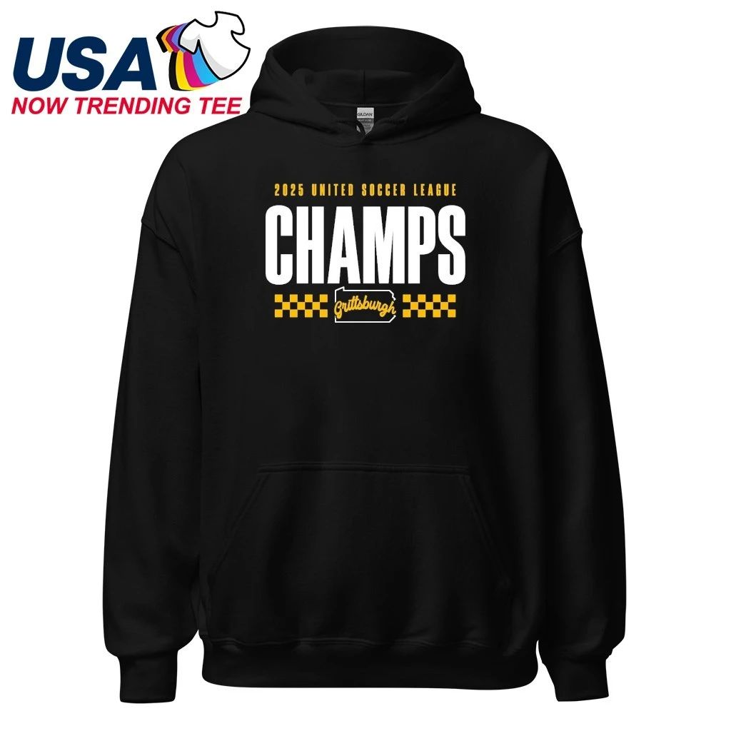Pittsburgh Riverhounds 2025 United Soccer League Champs Shirt