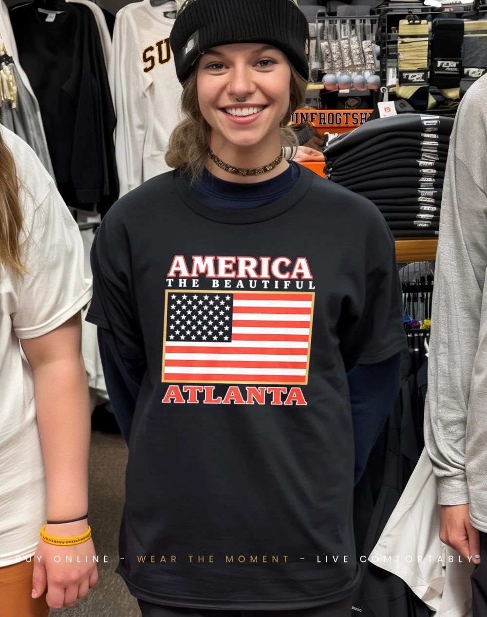 America The Beautiful Atlanta Shirt
