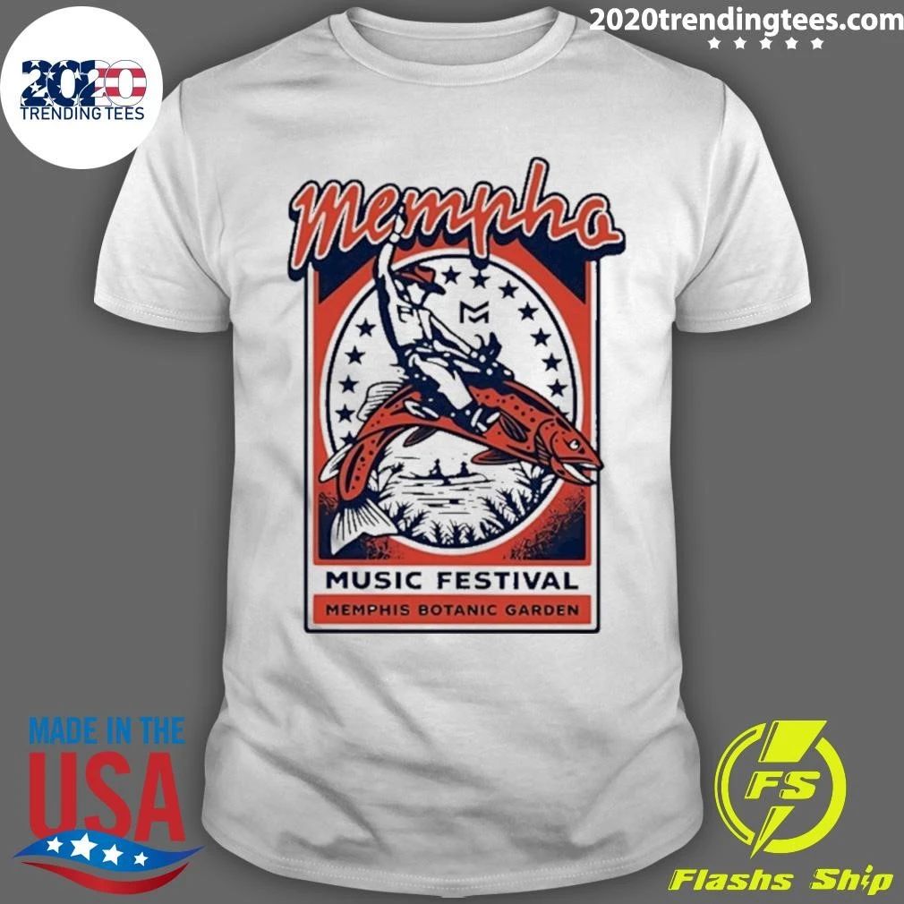Mempha Music Festival Memphis Botanic Garden Shirt