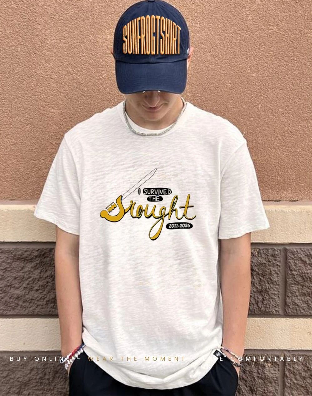 I Survived The Drought 2011–2026 Sword Graphic shirt