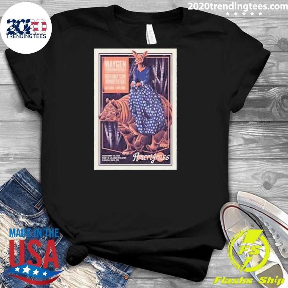 Maygen And The Birdwatcher Minneapolis Tour On November 14 2026 Shirt