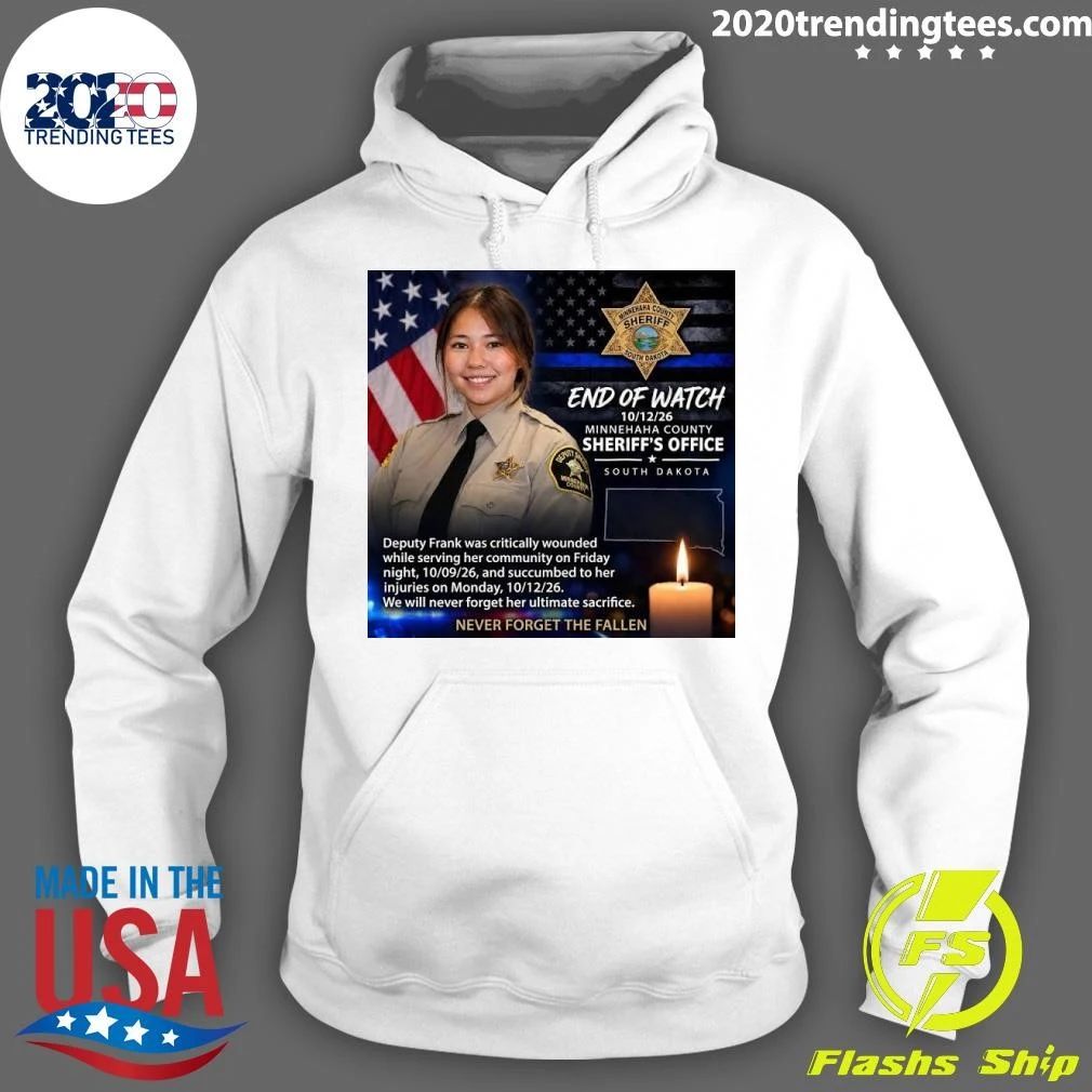 Minnehaha County, SD Sheriff’s Deputy Katherine Ann Frank died October 12, 2026 Shirt