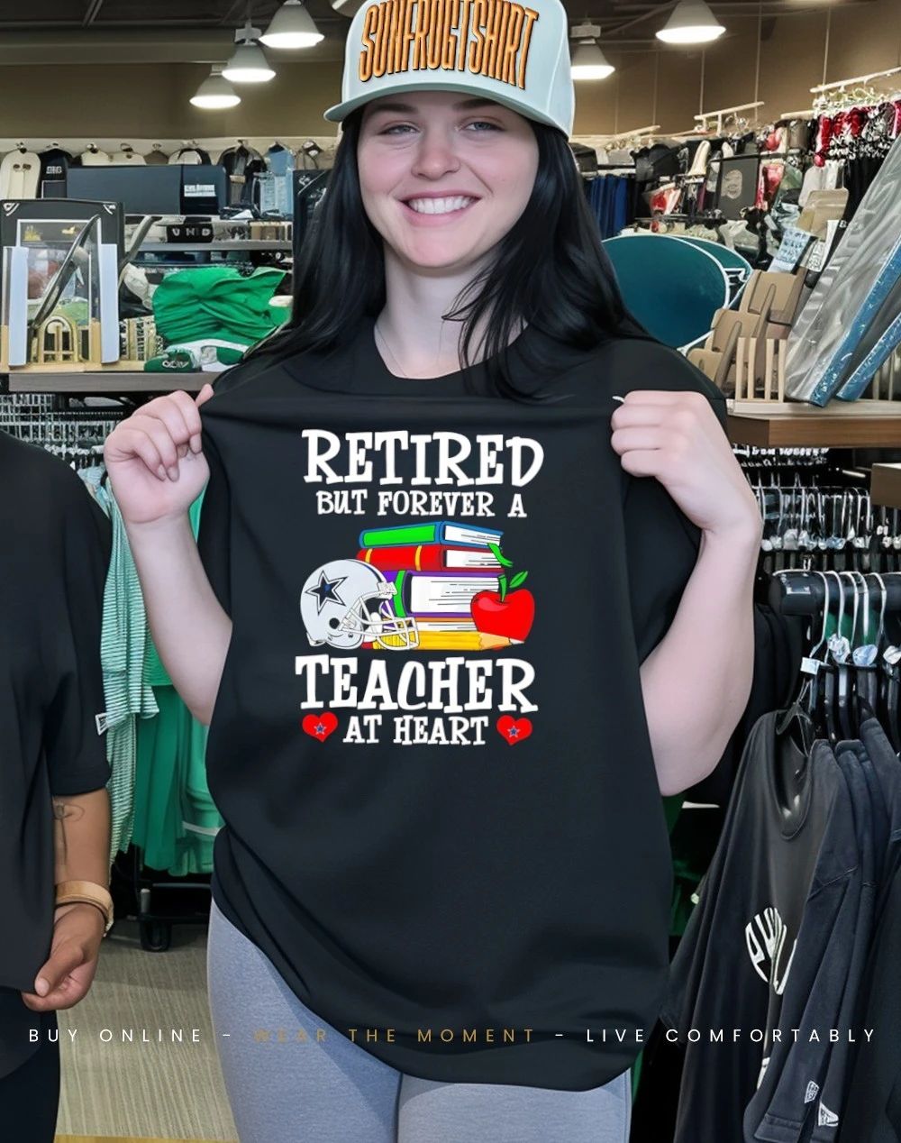 Dallas Cowboys Retired But Forever a Teacher At Heart shirt
