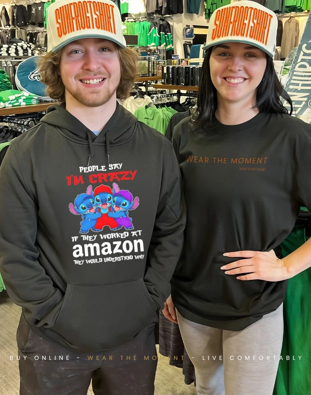Bluey people say I’m not crazy I work at Amazon they would understand why shirt
