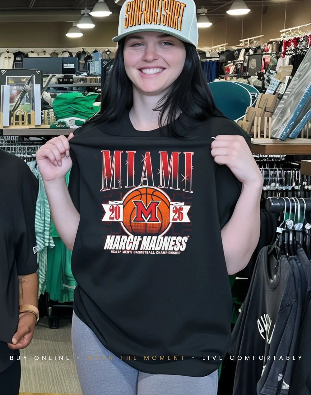 Miami OH RedHawks MBB 2026 March Madness logo shirt