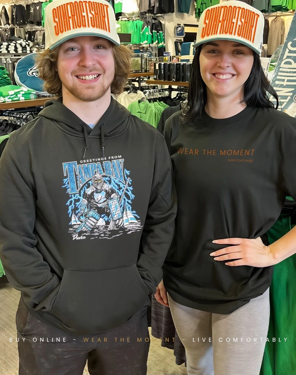 Duvin x Tampa Bay Lightning Goalie Greeting From Tampa shirt