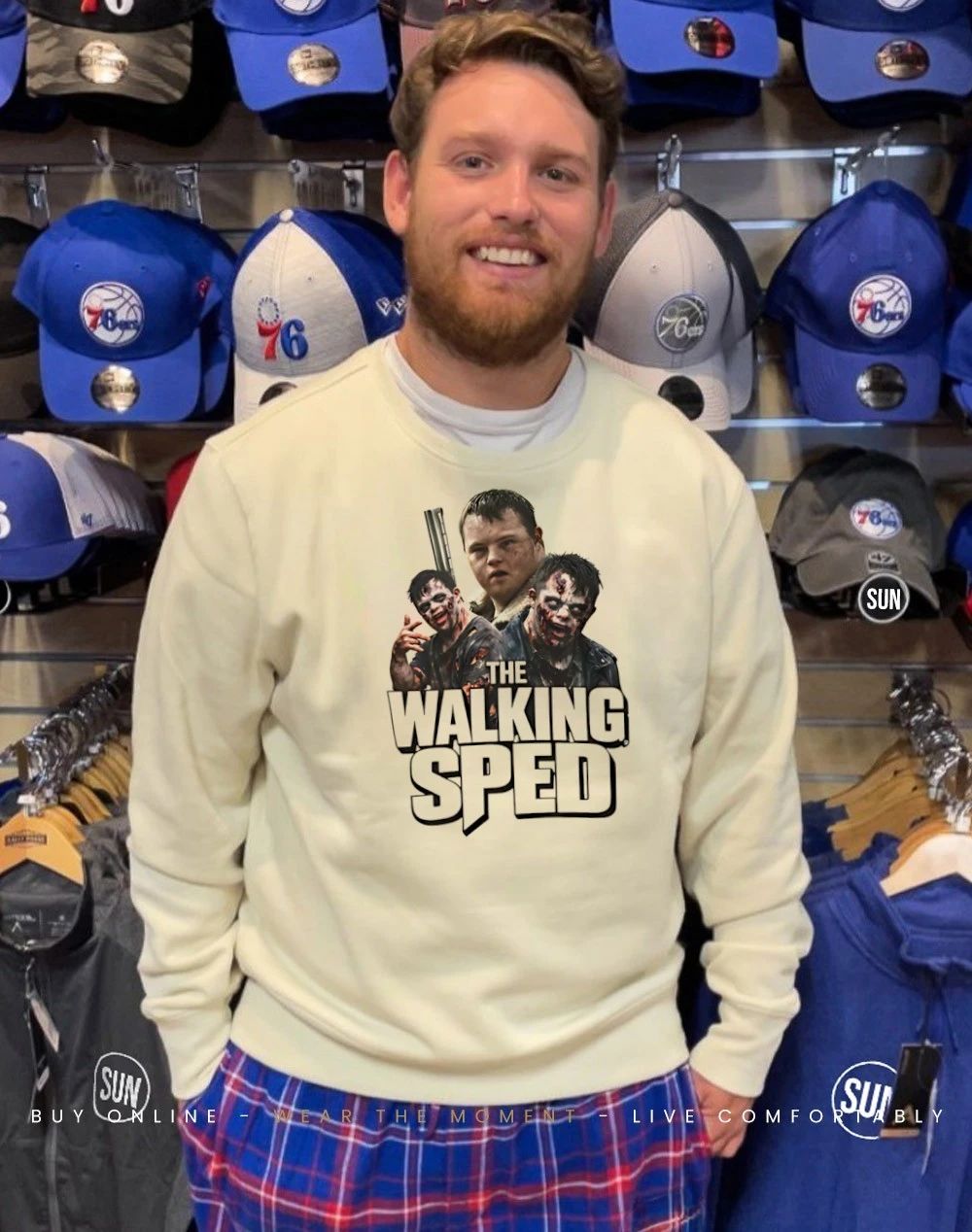 The Walking Sped down graphic shirt