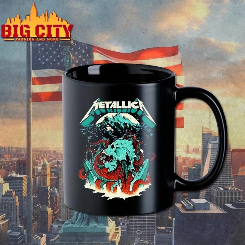 Metallica M72 World Tour 2026 Kraken Skull Head With Dates Shirt