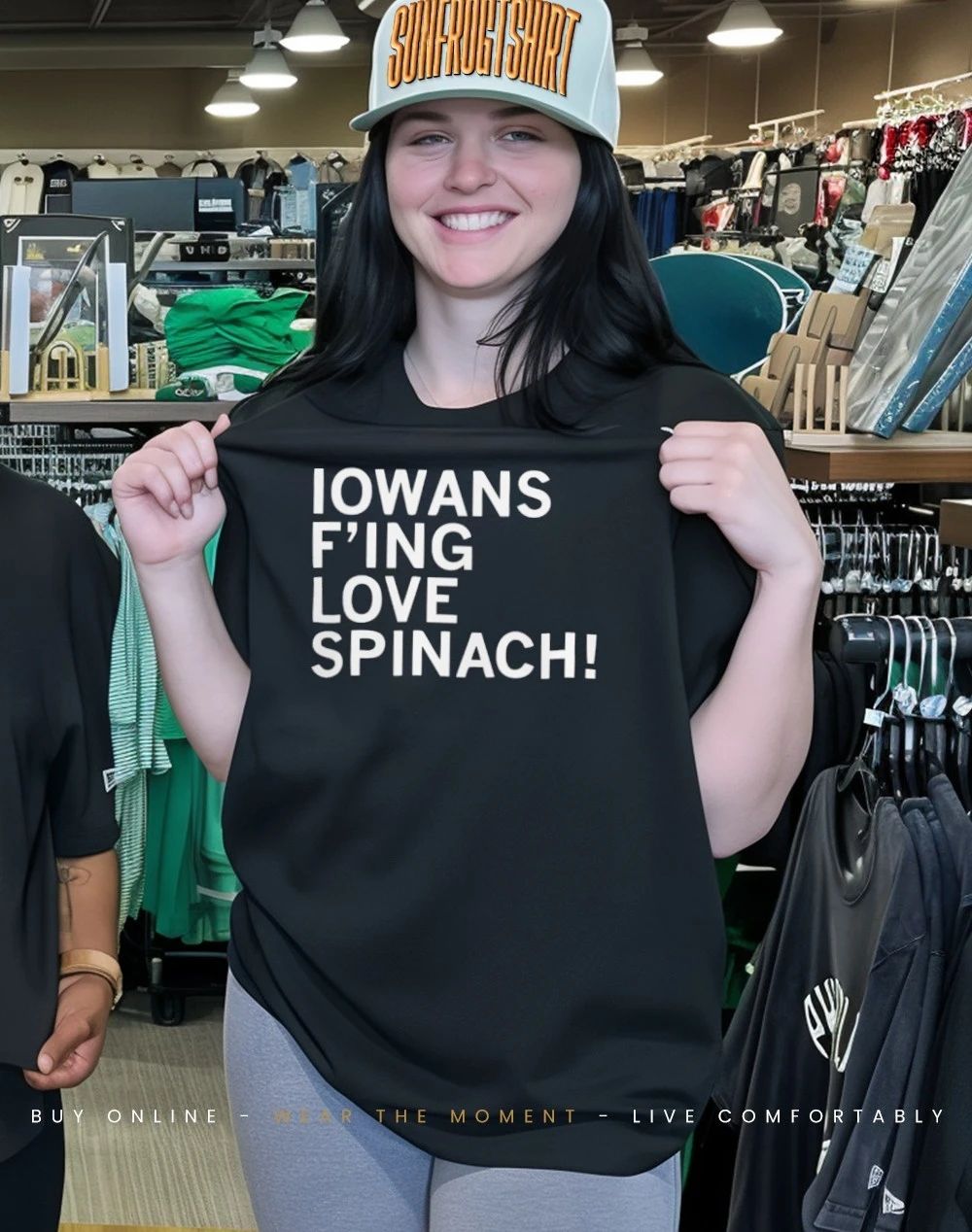 Lowans F’ing Love Spinach Shirt