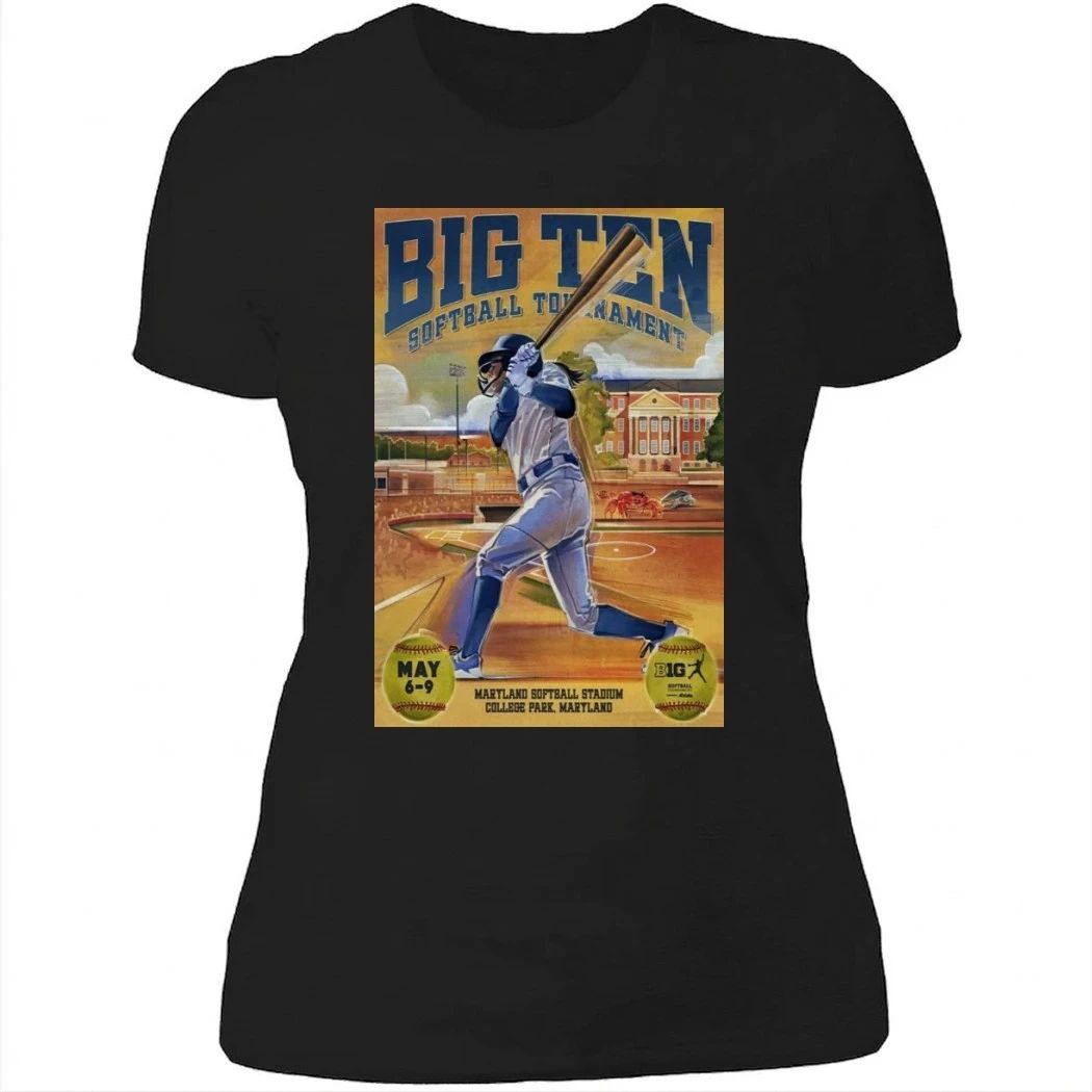 Big Ten Conference May 6-9 2026 College Park, Maryland Poster Shirt